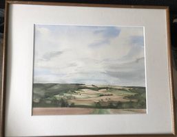 Tableau aquarelle La Râpe, Marianne Bosshard