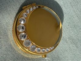 RAR Estée Lauder Puderdose MOON DREAMS, Swarovski Kristalle