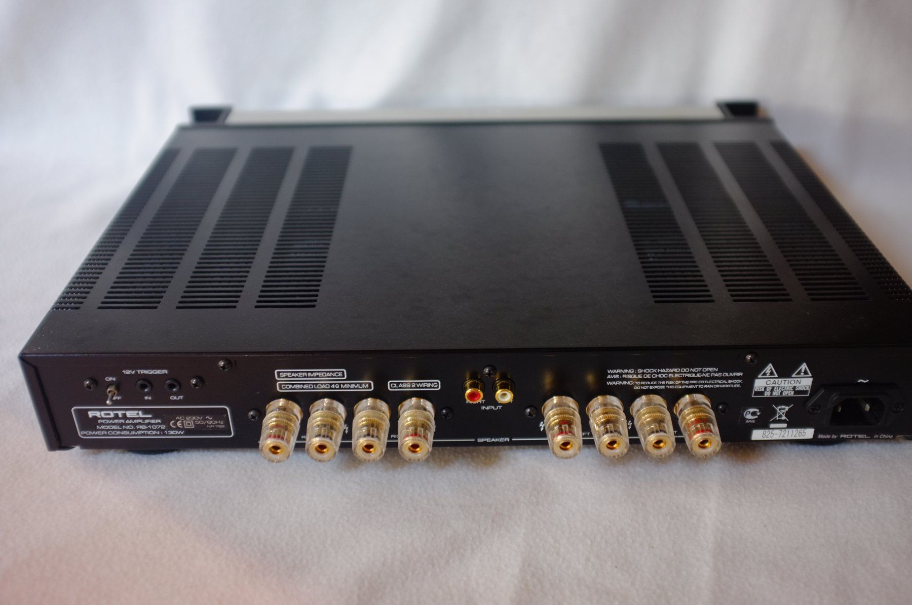 Rotel Amplificatori: Rotel RTB1072 klasse D Stereo Endstufe – Usato da Ennenda venduto da HOLMEX 1
