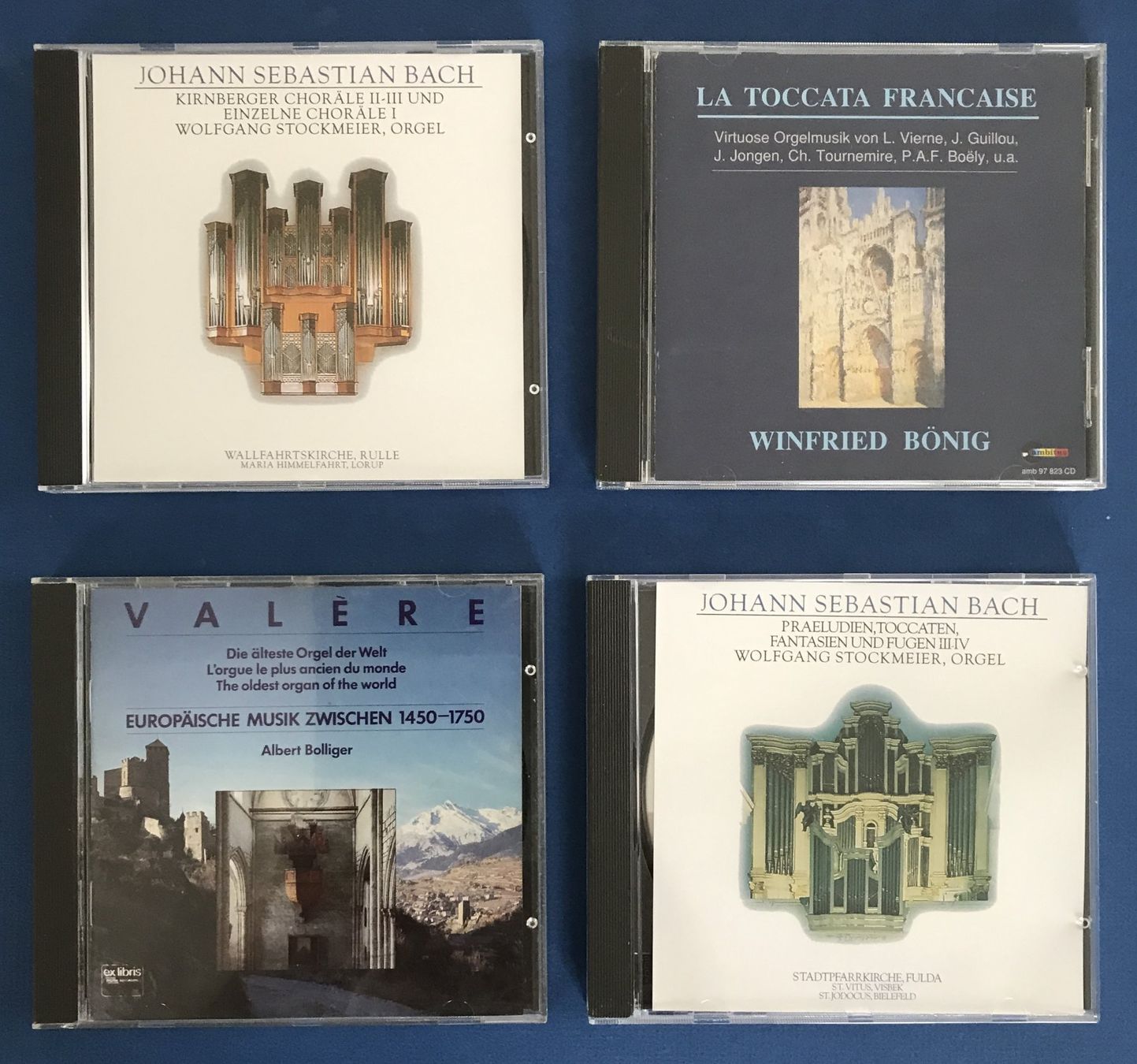 CD: SAMMLUNG ORGELWERKE (10 CD’s) – Usato da Zürich venduto da Domus09 2