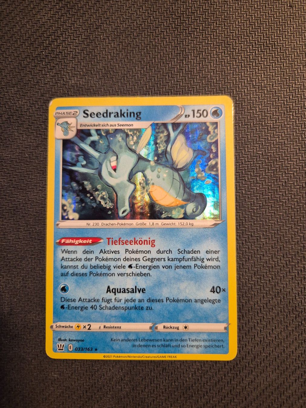 Pokémon Carte collezionabili: Pokémon Karte Holo – Usato da Opfikon venduto da Steins_Siedlung