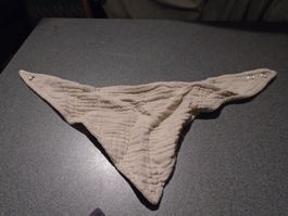 Kragen beige, Druckknopf