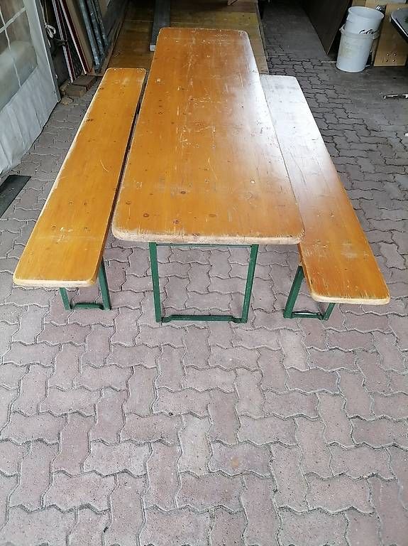 Set di tavolo e panche: Klappgarnituren – Usato da Winterthur venduto da subi2012