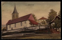 AK Oberbalm, Blick zur Kirche
