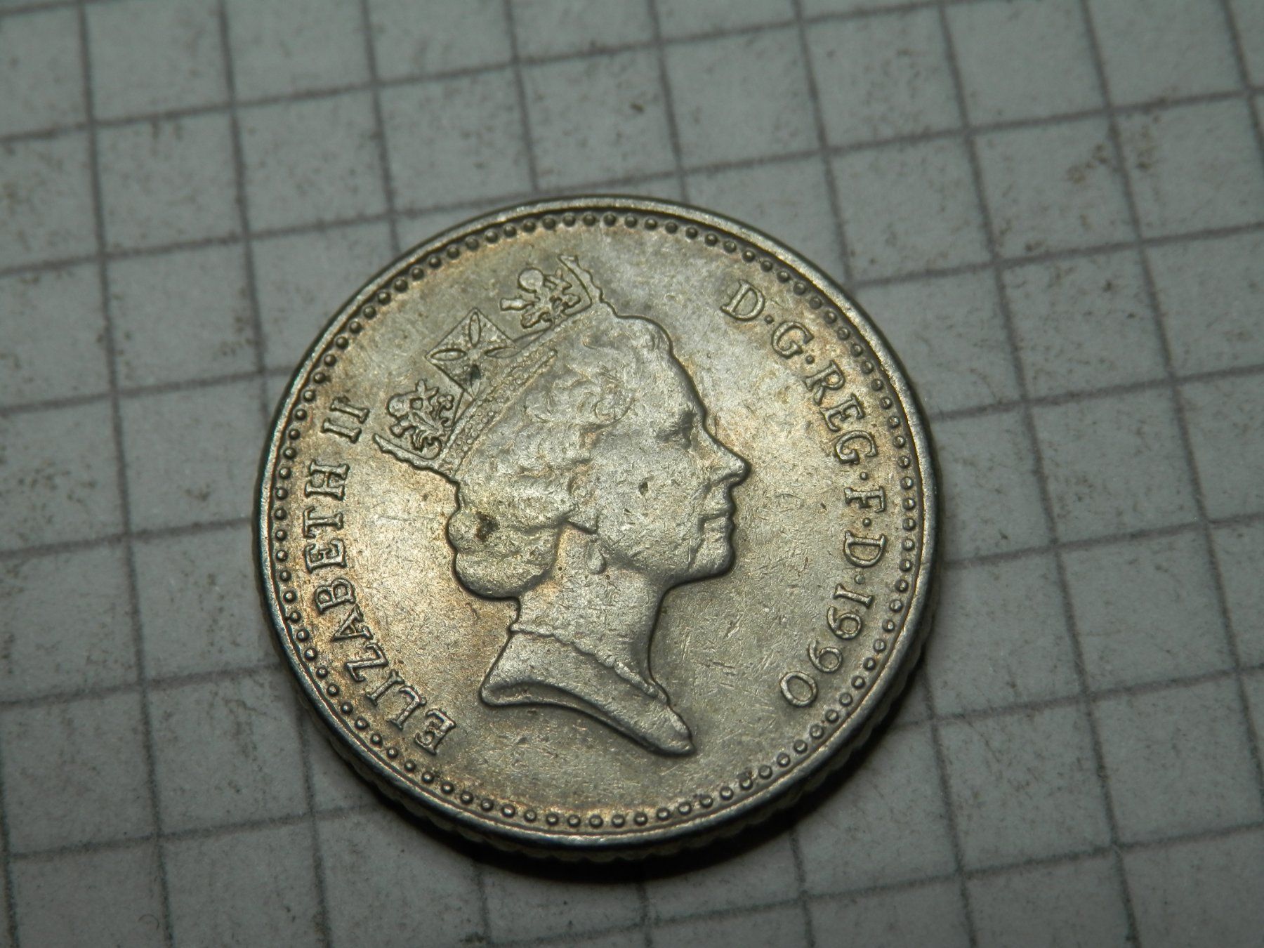 Tutti le monete: Großbritannien 5 Pence, 1990 – Usato da Weiach venduto da weiach81 1