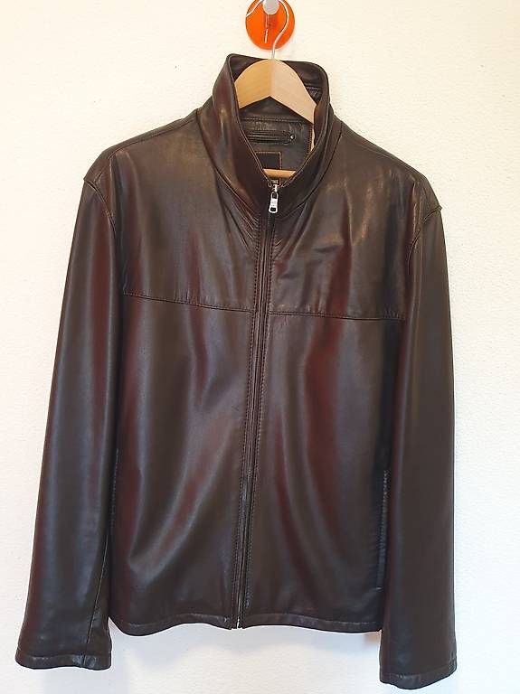 Jacken: Milestone Herren Lederjacke  Modell Bond  100 % Lammleder – Neu (gemäss Beschreibung) aus Giebenach von veszko