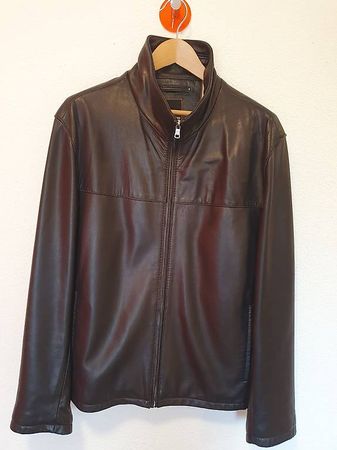 Milestone Herren Lederjacke  Modell Bond  100 % Lammleder