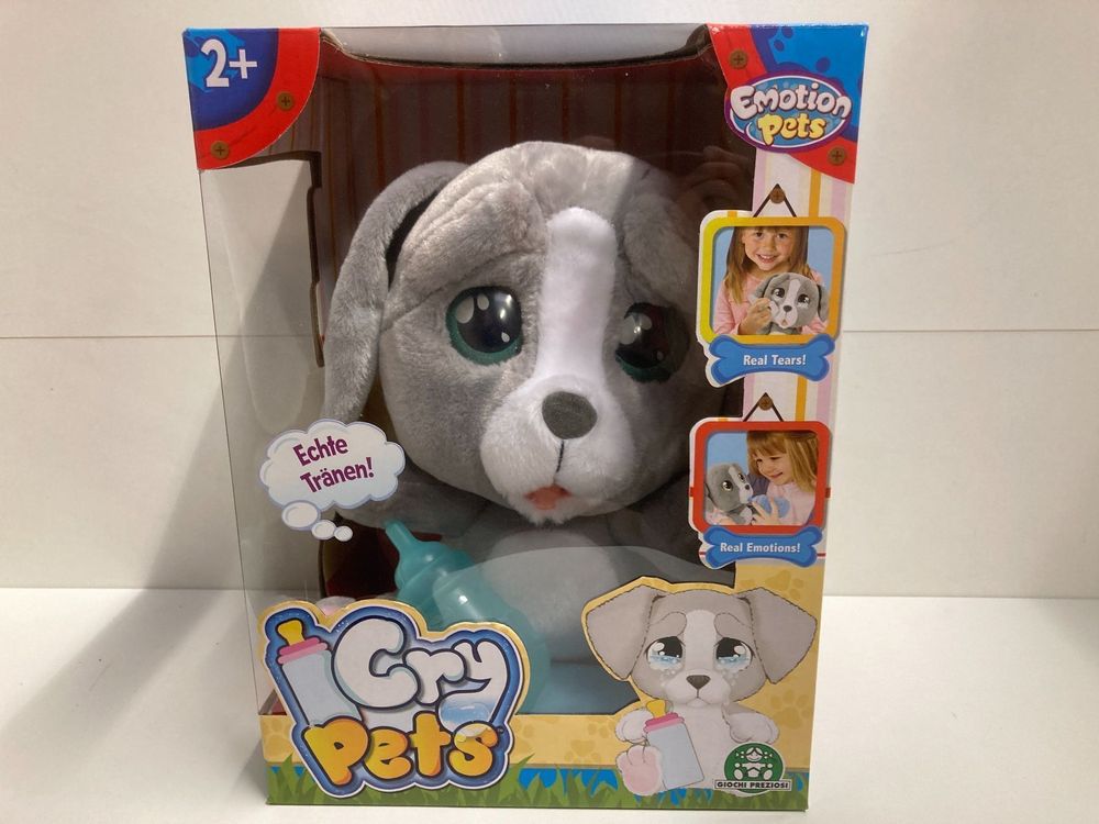 Plüschtier Hund „Cry Pets grau“ (Neu und originalverpackt) in Inwil für ...