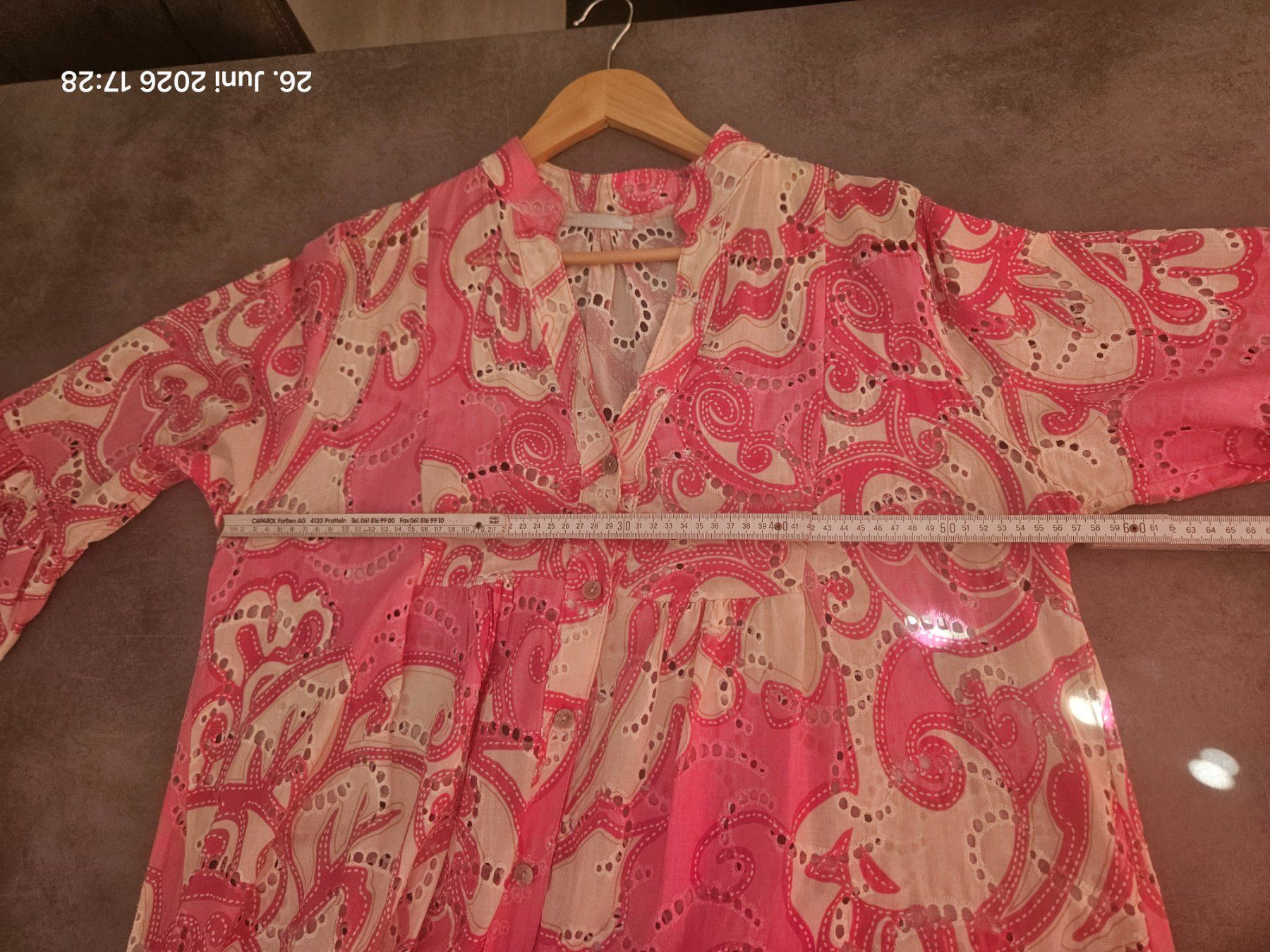 Robes: Sommerkleid pink creme gemustert – D'occasion à Bünzen par Milly32 5