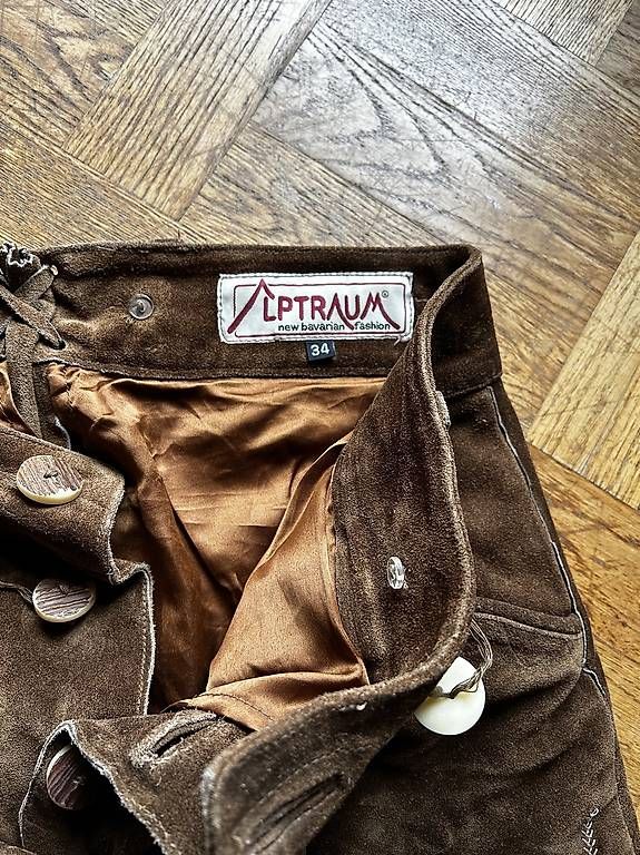 Pantaloni: Bayrische Lederhose 34 – Usato da Birmenstorf AG venduto da Mats666 1