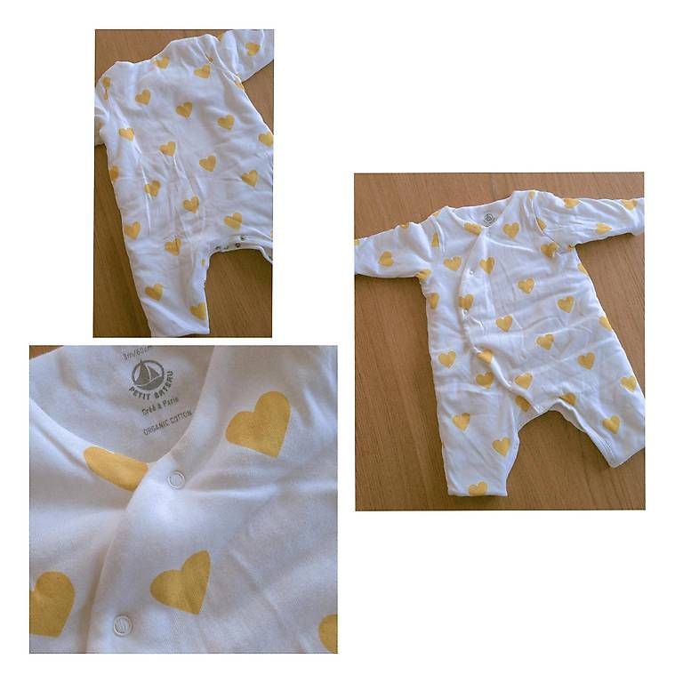 Pigiama & Simili: Taille 60 Combinaison Moncoeur Petit Bateau Bébé – Usato da Essert-Pittet venduto da juv_8cwp 1
