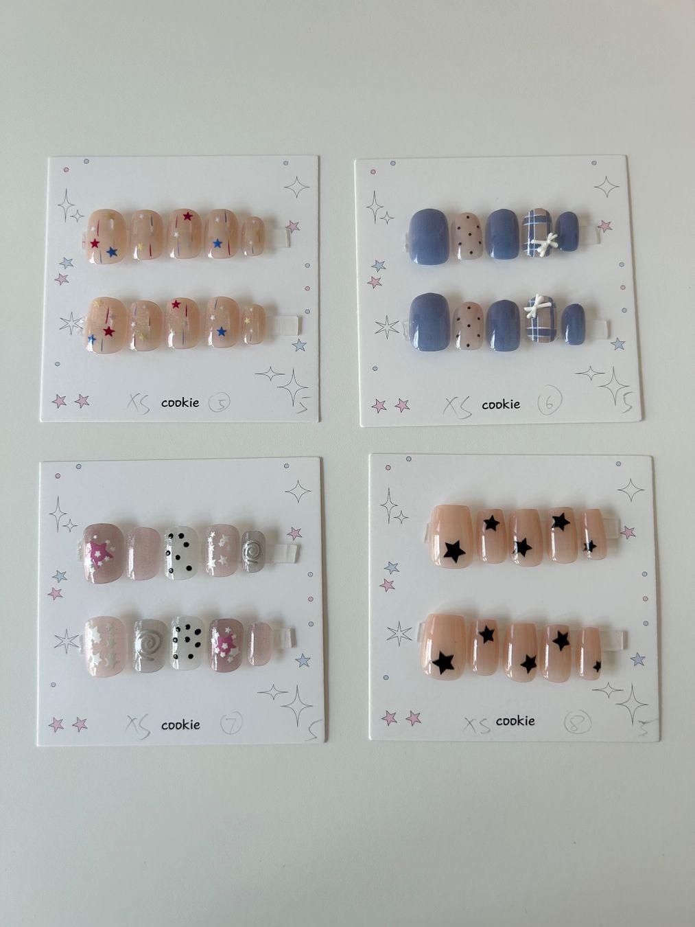 Unghie finte: Press-on nail  - New - size XS – Nuovo (secondo la descrizione) da Basel venduto da lau_982w 1