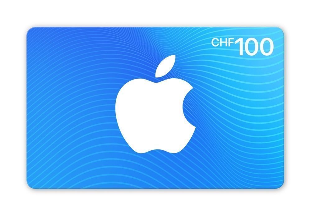 Apple App Store & iTunes Karte (CHF 100)