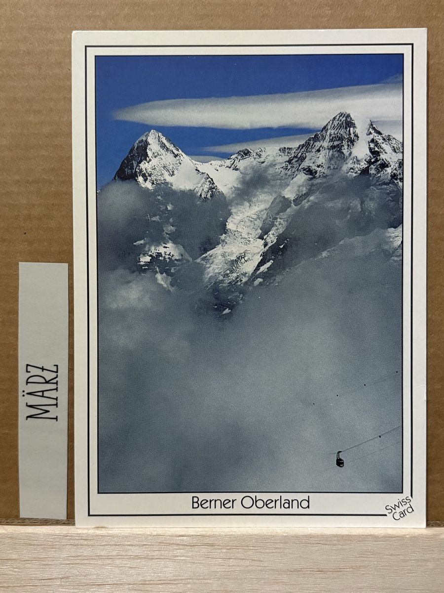 Cartoline postali: AK von Berner Oberland / Eiger Mönch / Schilthornbahn – Usato da Rümlang venduto da Kartenpost1