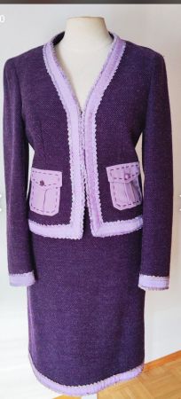 Moschino Anzug Wolle -Blazer&Jupe Gr.36
