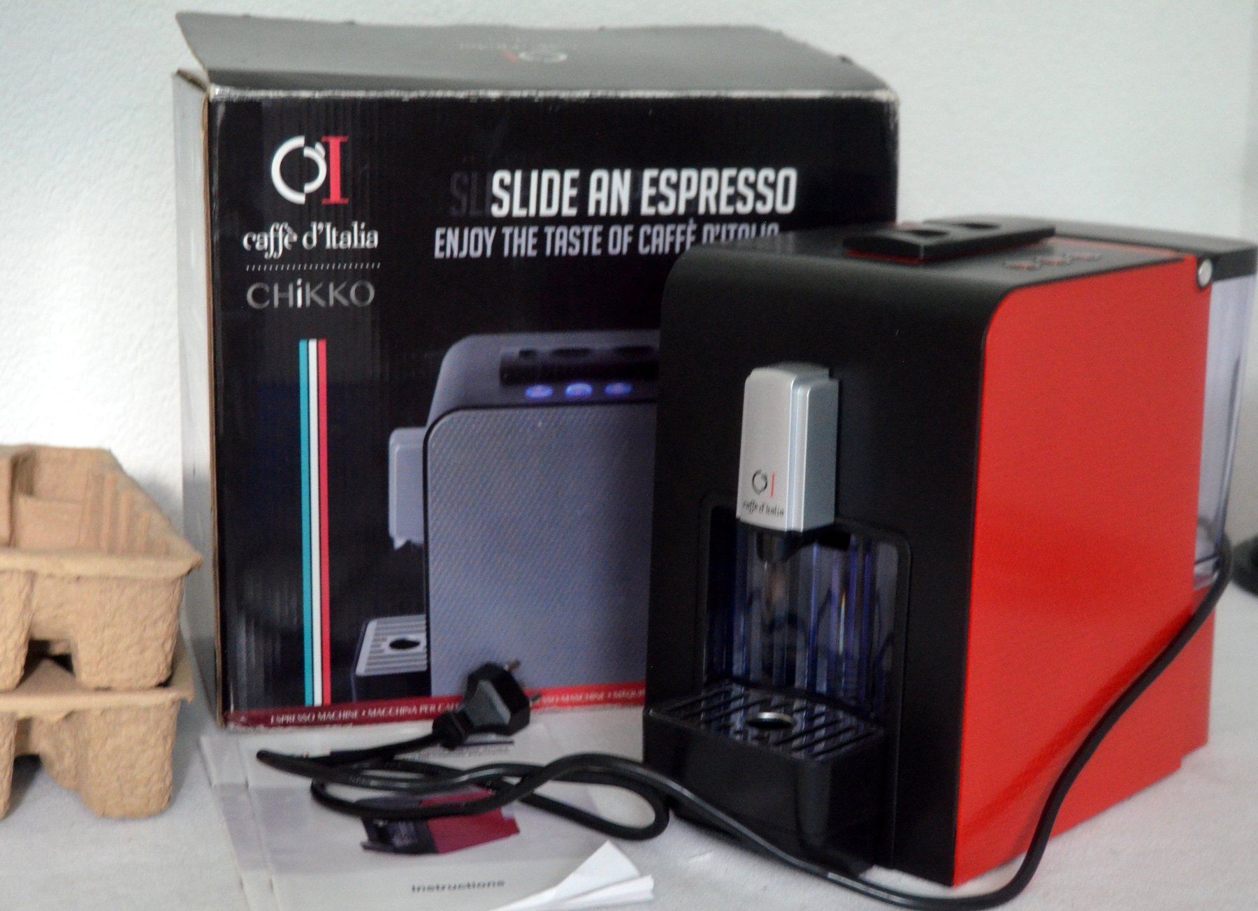 Macchine per caffè & Macchine per espresso: Caffè d'Italia Chikko Kaffeemaschine / machine à café – Nuovo e nell'imballaggio originale da Collonges venduto da arashee 1