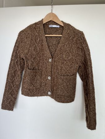 Pull brun Zara