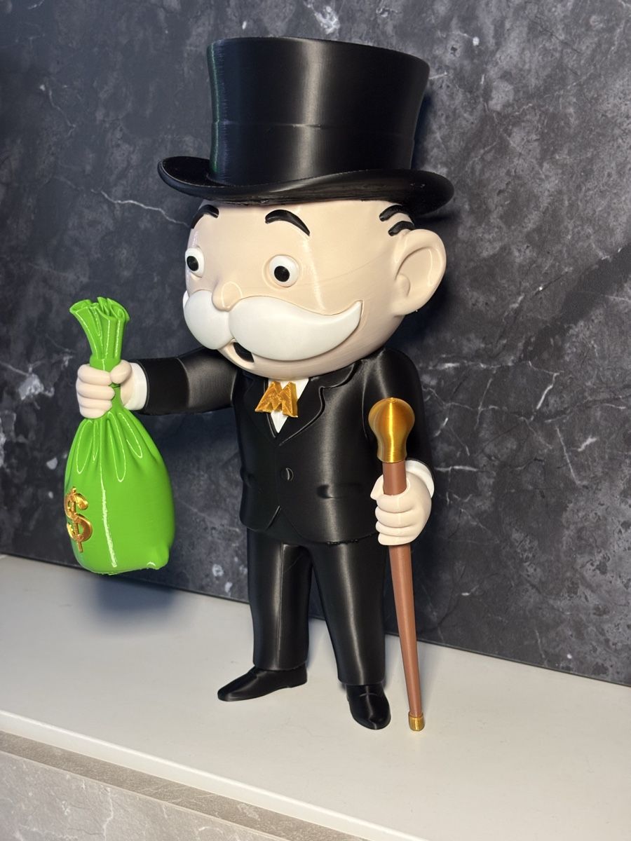 Figuren: Statua Mr Monopoly 30 cm  – Gebraucht aus Chiasso von cra_q5rf 2