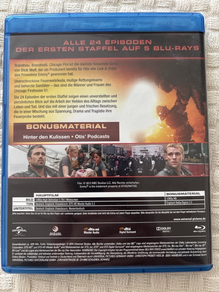 Tous les DVDs: Chicago fire staffel 1-5 bluray – D'occasion à Oberentfelden par Rabaelikus 1