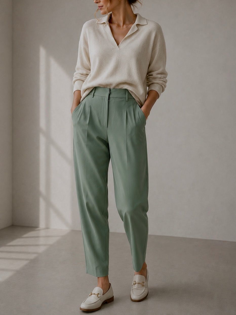 Dorothee Schumacher Pantaloni: Dorothee Schumacher Sage Hose - Gr. 38 – Usato da Illnau venduto da Monkky