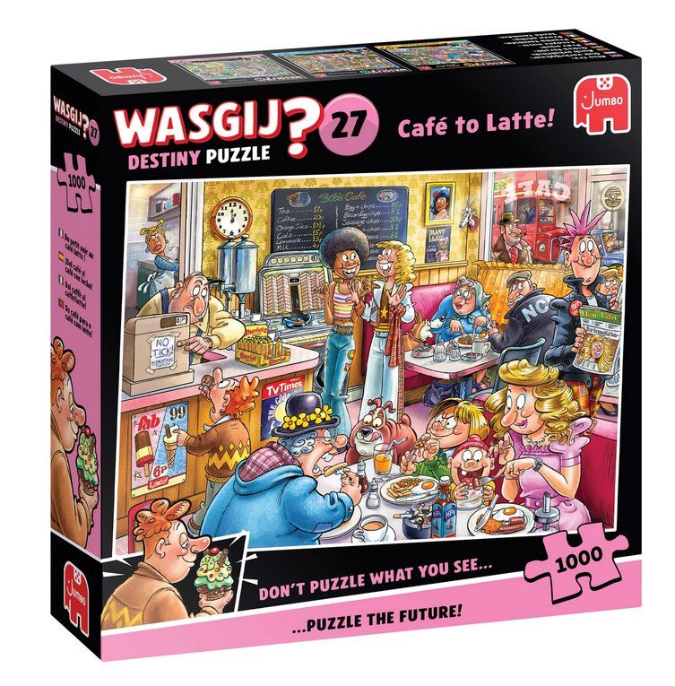 Wasgij Puzzle: Wasgji D27 Café to Latte – Nuovo e nell'imballaggio originale da Dagmersellen venduto da FBM-Bacheli
