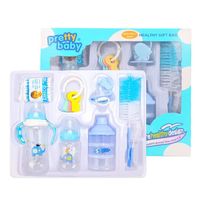 Babyflasche für Neugeborene 8-teiliges Geschenkset
