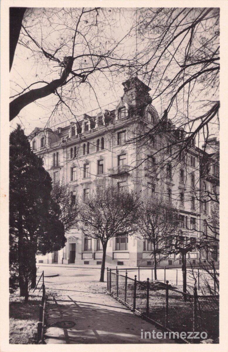Cartoline postali: Luzern // ca. 1940 Schweizerische Hotelfachschule – Usato da Basel venduto da intermezzo12
