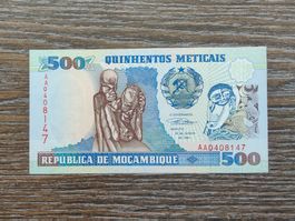 Mocambique 500 Meticais 1991 !!!!!
