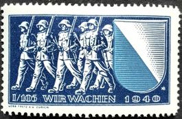 Soldatenmarke 2.WK, Füsilier Kompanie I/105, blau Wi Inf 522
