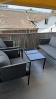 Loungeset mit Glastisch