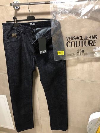 Brand New Versace Jeans Couture Jeans Slim Fit - schwarz