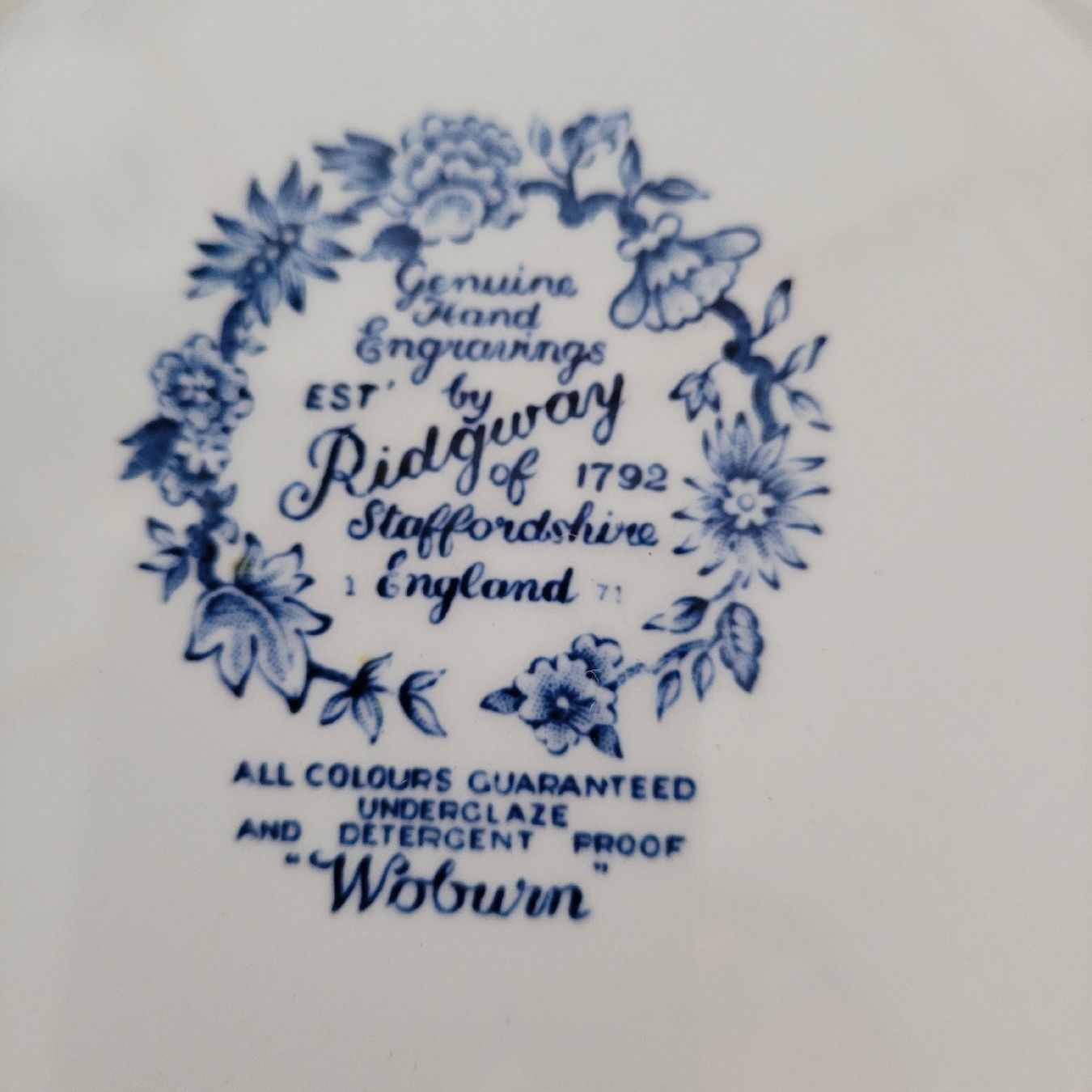 Ridgway Set di piatti: Ridgway England Woburn Geschirr Set  – Usato da zweisimmen venduto da Alusru22 5