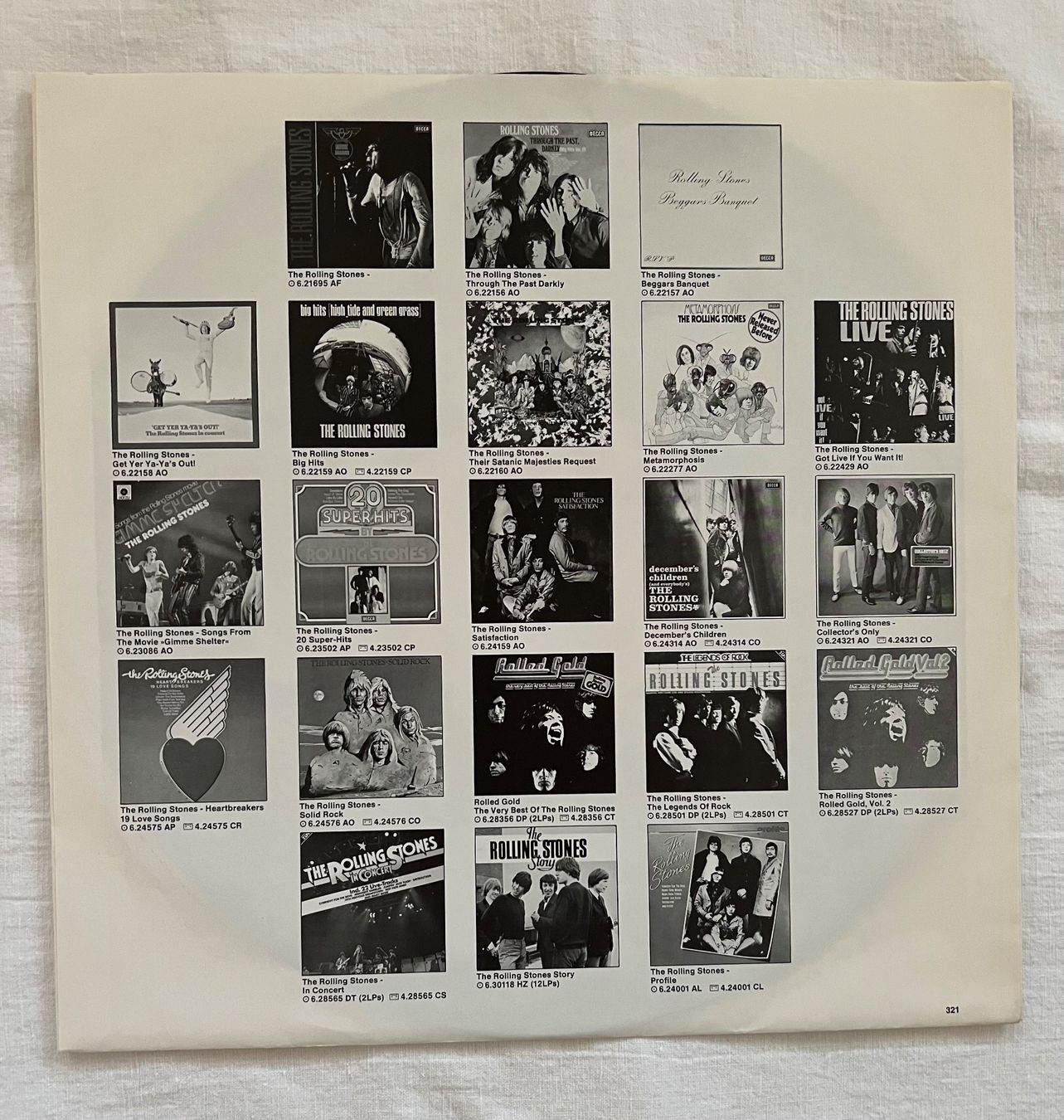 Vinyles: Rolling Stones - Let It Bleed / LP Vinyl, 1970, Germany – D'occasion à Schaffhausen par Mond689 3