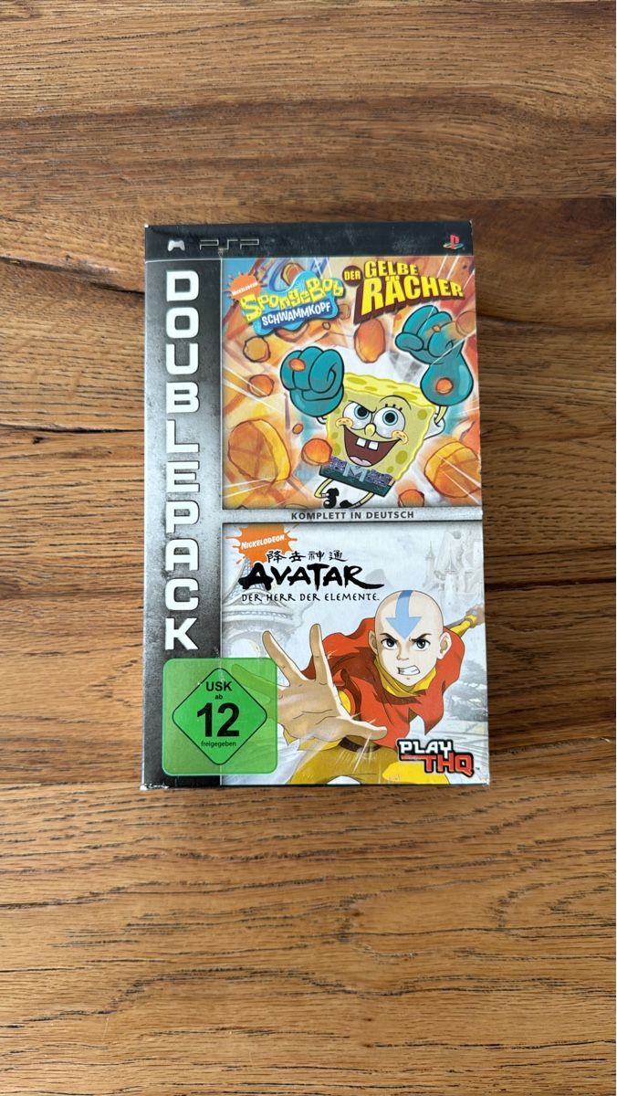 Jeux: PSP SpongeBob Schwammkopf Avatar Doublepack – D'occasion à Lenzburg par eyworld