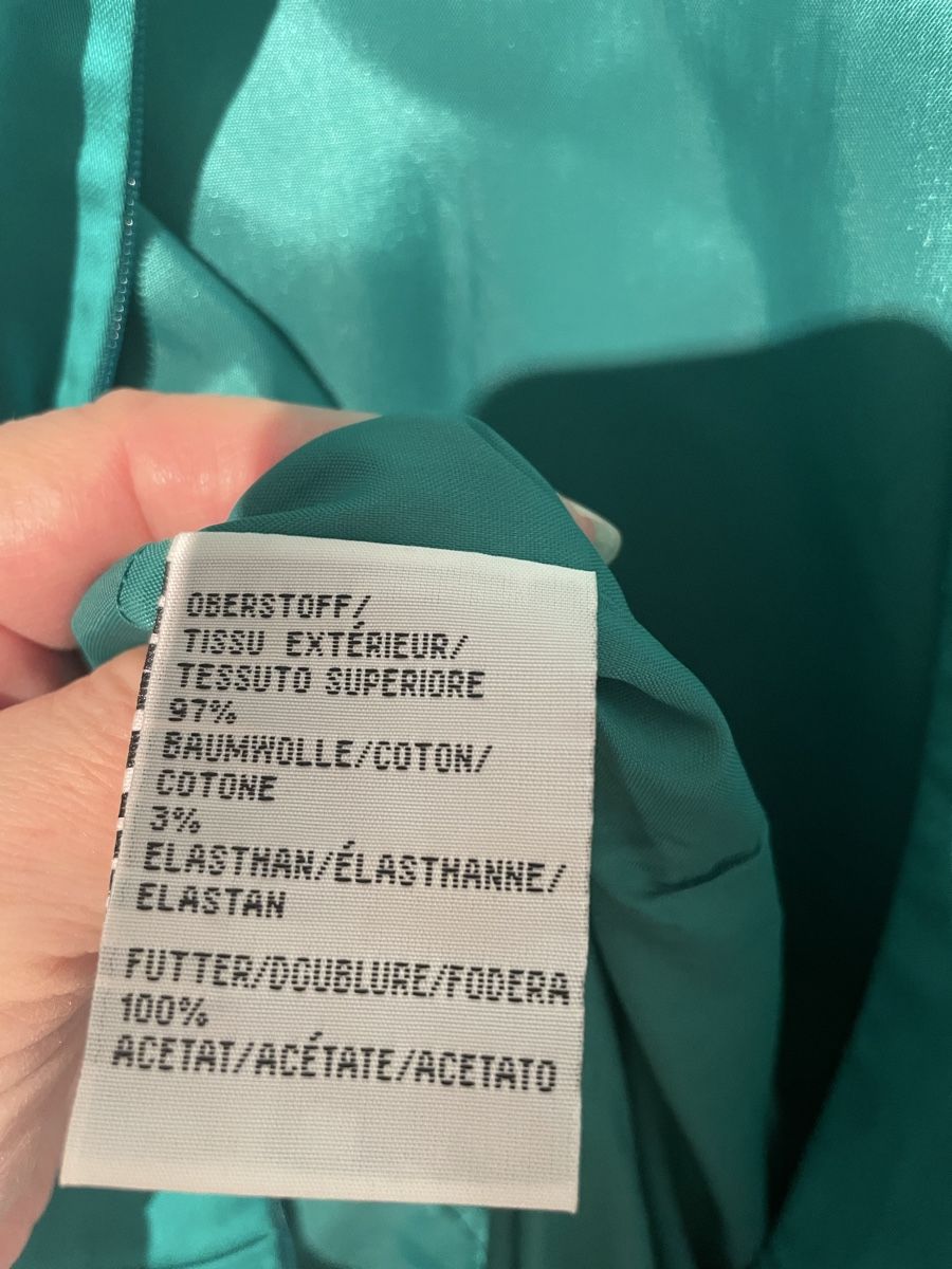 Vestiti: smaragdgrünes Damen Kleid Gr 52 – Nuovo (secondo la descrizione) da Emmenbrücke venduto da Ladyboutique 6
