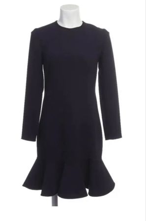 Stella McCartney Knit Dress, Size 40, Italy, Ruffle Hem