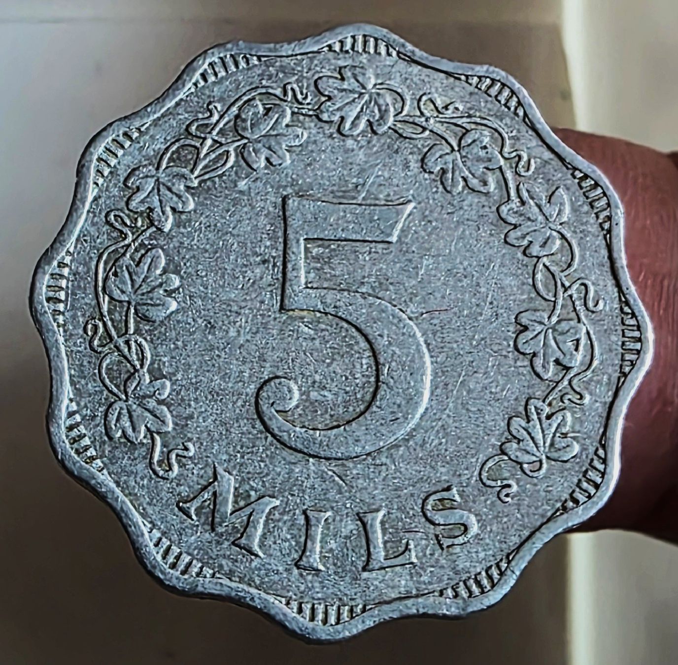 Alle Münzen: MALTA 5 MILS 1972 – Gebraucht aus Winterthur von Creso70 1