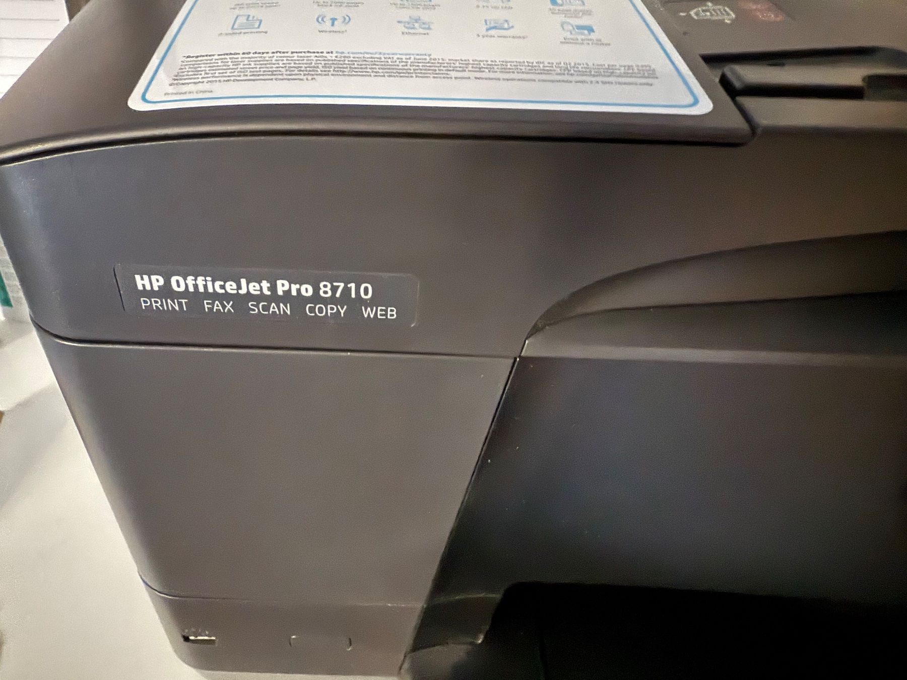 Hewlett Packard Stampanti: HP Officejet Pro 8710 – Usato da Chur venduto da Alebli123 1
