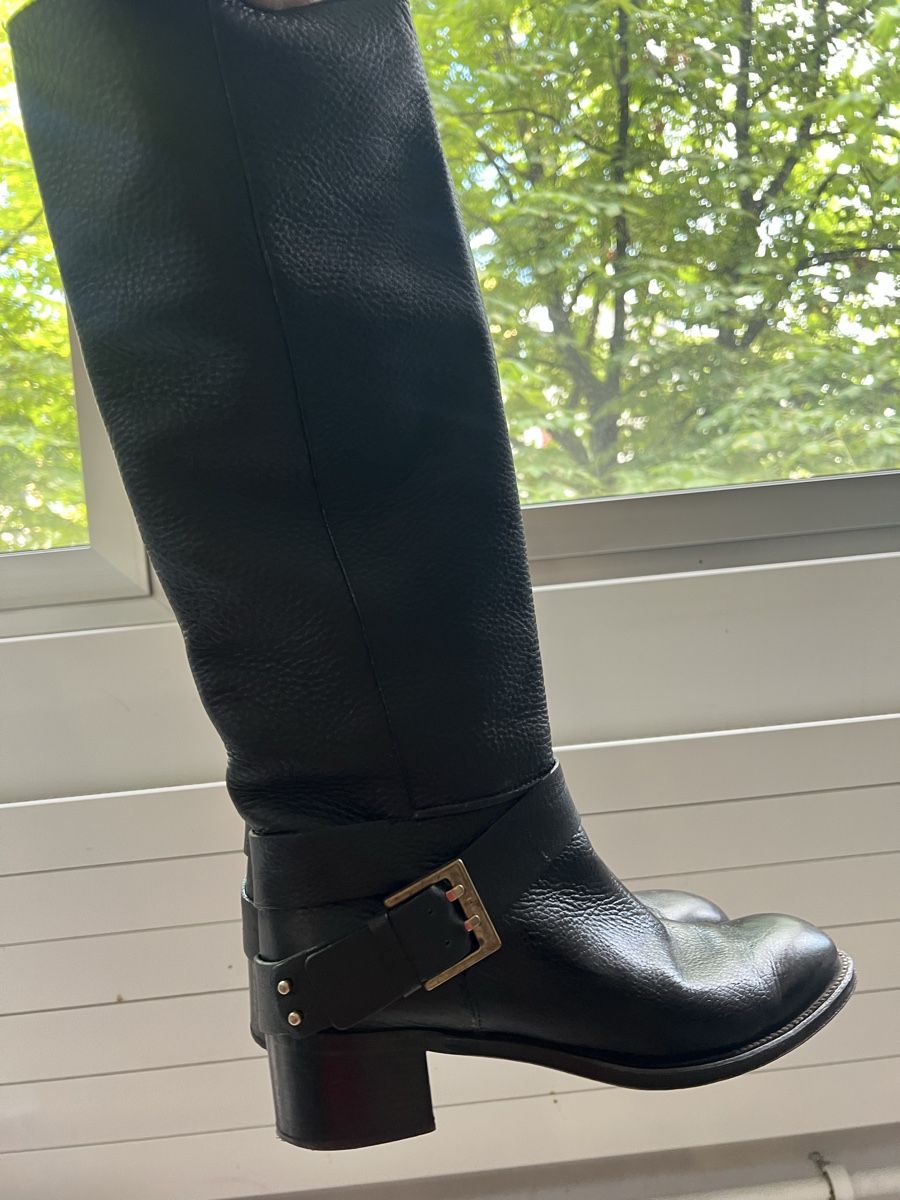 Chloé Chaussures femmes: Chloe Stiefel schwarz Leder Grösse 38.5  – D'occasion à Zürich par sil_wx77 1