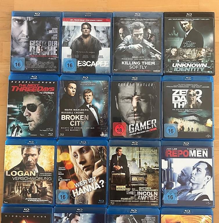 Alle DVDs: 21 Blue Rays *ACTION / THRILLER* – Gebraucht aus Oberwil-Lieli von Space92 2