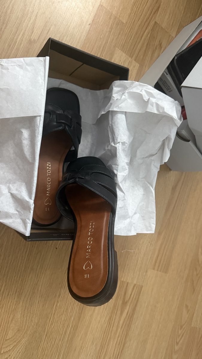 Scarpe da donna: Marco Tozzi Sandalen schwarz   – Usato da Bülach venduto da yil_7gzs 4