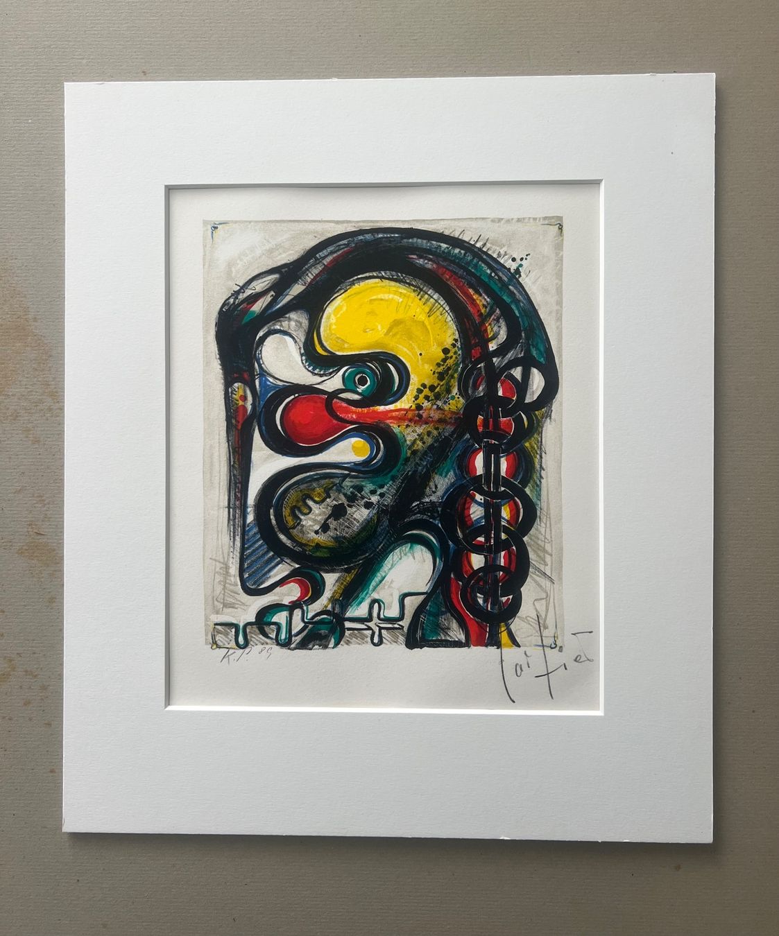 Arts picturaux & lithographies: Paul Cartier, handsigniert – D'occasion à Rain par Pic-Ass 1