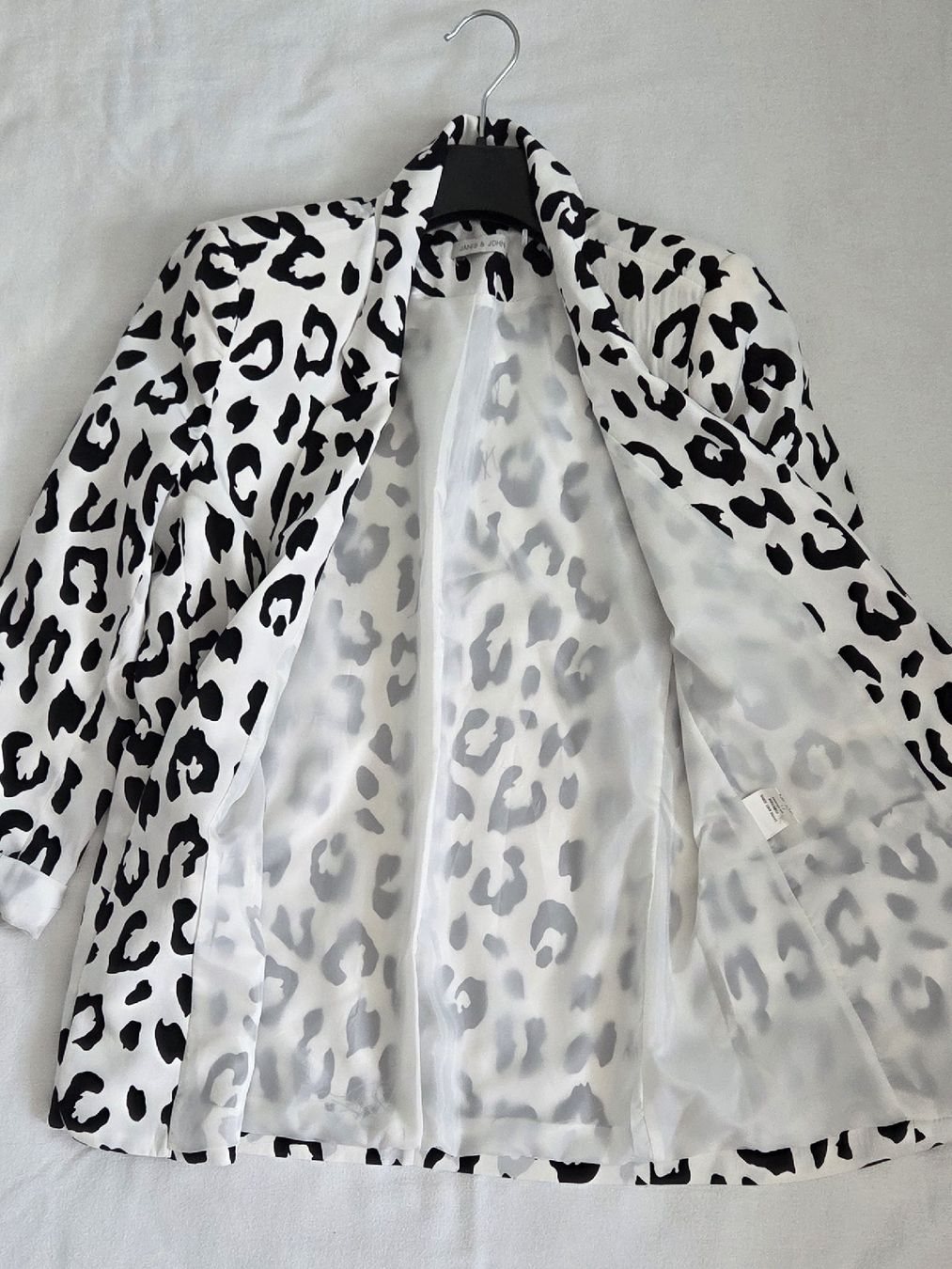 Giacche: Modernen Damenblazer mit markantem Leopardenmuster  – Nuovo (secondo la descrizione) da Belp venduto da mar_wyp6 4