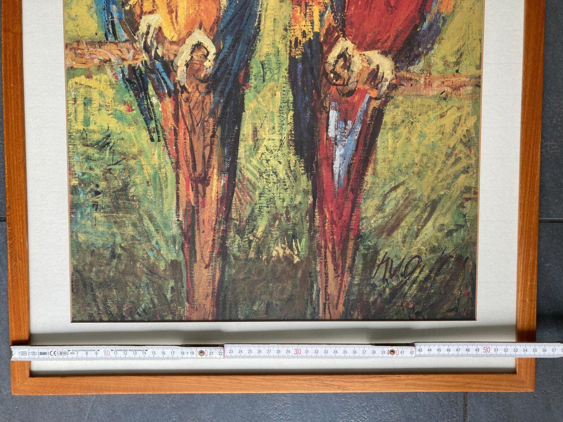 Foto & Immagini: Fritz Hug  Kunstdruck  Papageien  Ara – Usato da Subingen venduto da ArtBead 7