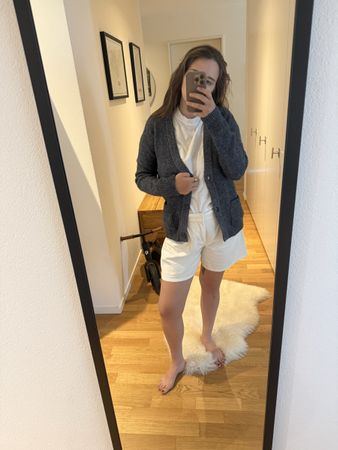 Cardigan wearable stories grau Grösse S guter Zustand