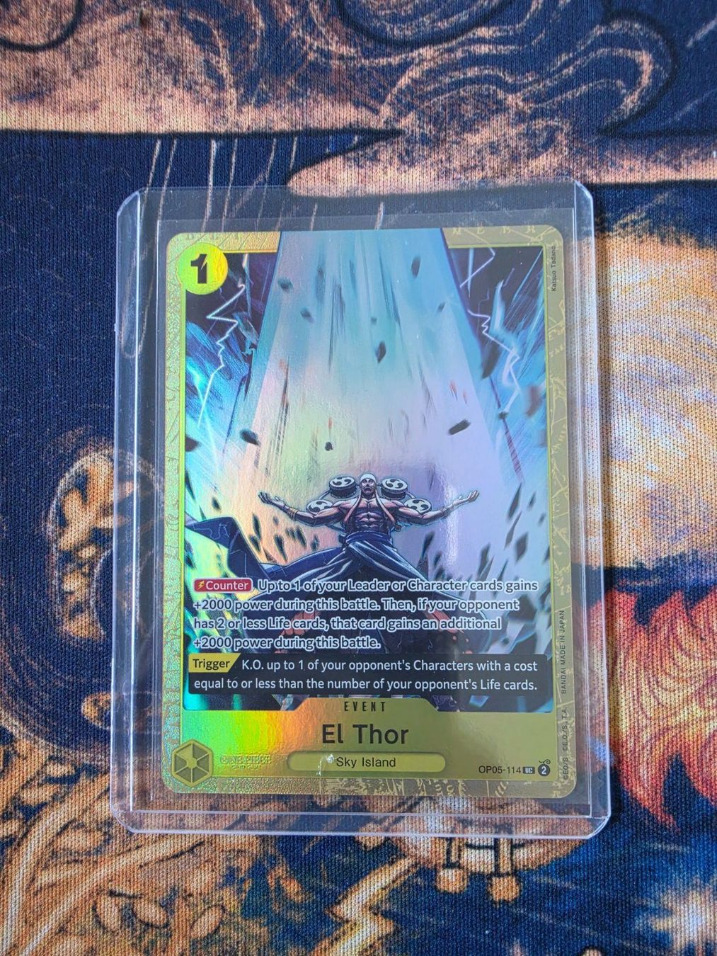 Bandai Carte collezionabili: One Piece El Thor – Usato da Genestrerio venduto da AM_98