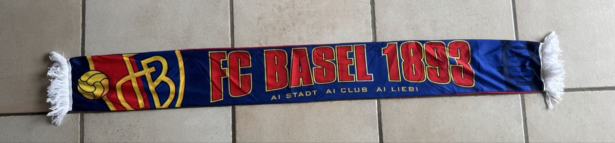 FC Basel Foulard & Sciarpe: Fc Basel Schal – Usato da Lenzburg venduto da Meister_k