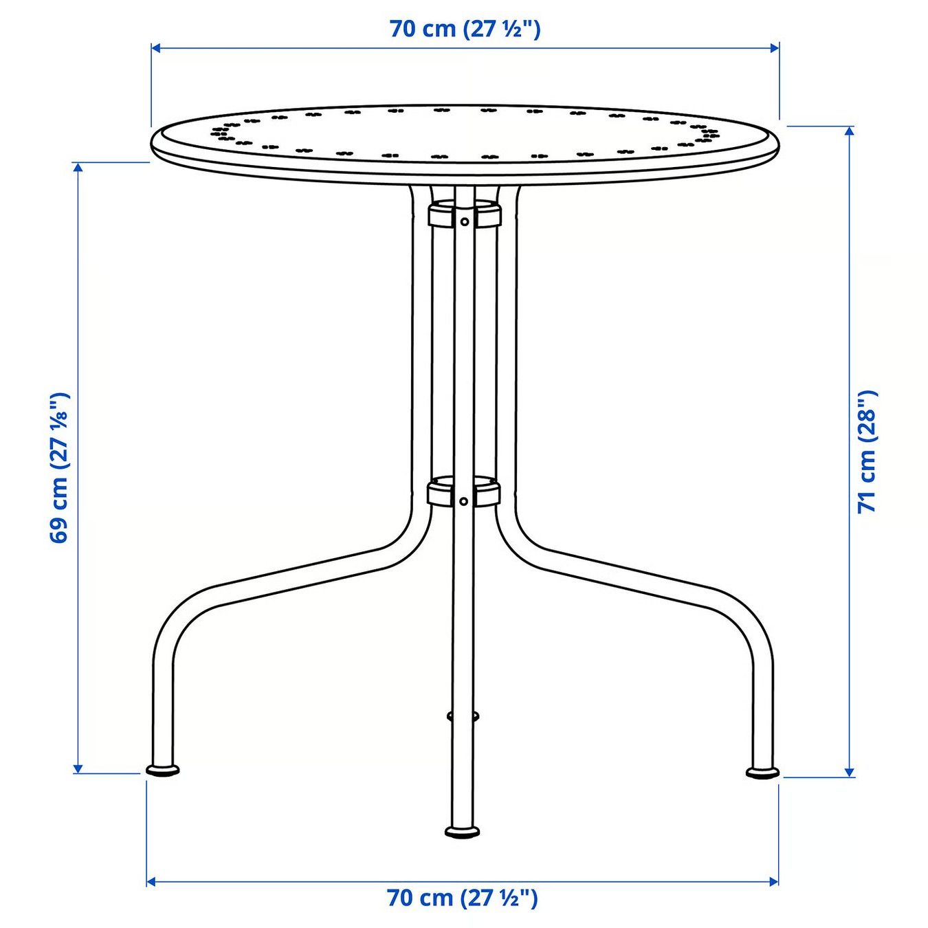 Ikea Set di tavolo e panche: Gartentisch und drei passende Stühle – Usato da Bern venduto da Lu.Ma 3