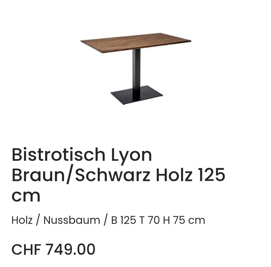 Tavoli: Tisch Nussbaum – Usato da Berneck venduto da chi_w9vt 4