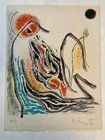 Gustave Singier, lithographie signée et datée 1966